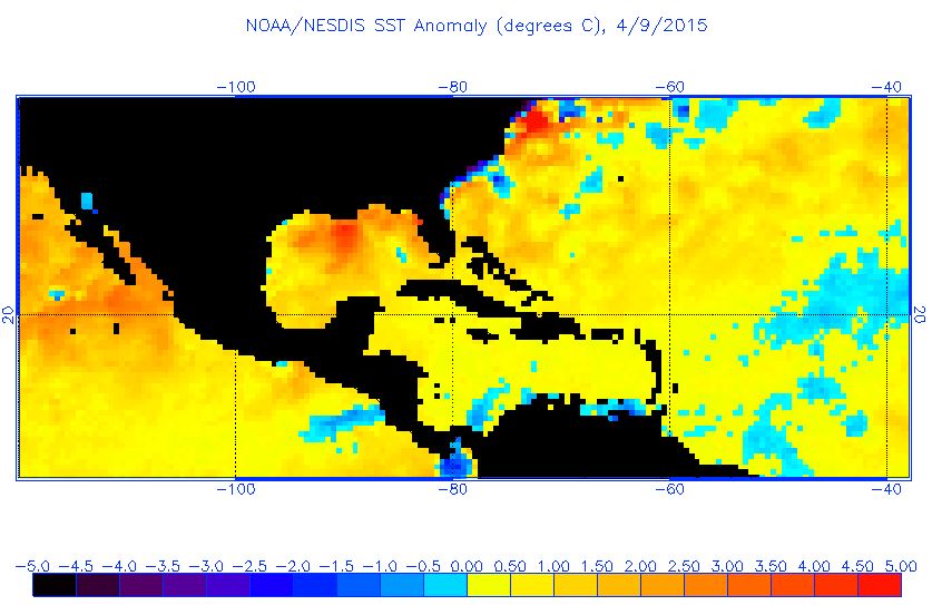 Sea Surface Temperature Charts